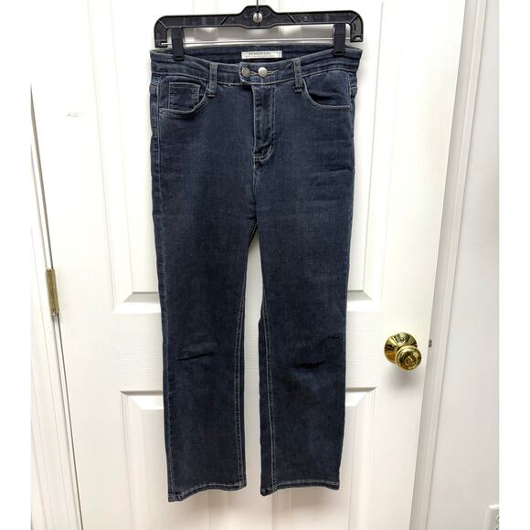 Fashion Girl Jeans, Dark Wash, Double Button, Junior's Women's Size 25 - Picture 1 of 4